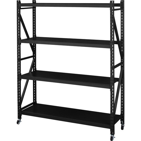 ストレージ ラルド ボルトレスラック3D ブラック (組立式) ストレージ 東谷 azumaya おしゃれ 家具 インテリア スチール 粉体塗装 ハンマートーン仕上げ 中型商品