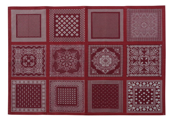 ▼商品名ラグ/レッド▼サイズ約W90×D130cm▼材質コットン▼仕様完成品・【機能】裏面:スベり止め加工・注意事項※手作業で製作されているため、サイズに多少の誤差がございます。床暖・ホットカーペットでのご使用はお控えください。▼サイズ・重...