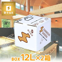 観音温泉水 12L 2箱セット ミネラルウォーター バッグインボックス 国産天然水 飲む温泉水 飲泉 天然シリカ水 超軟水 2ケース 強アルカリ天然水 国内天然水 高級 日本製 ウイルス対策 備蓄用 ストック クーポン配布中