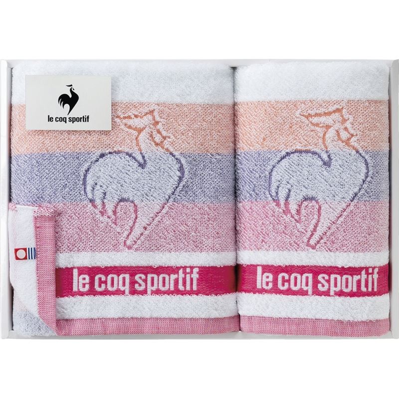 le coq sportif ルコック ビッグロゴ スポーツタオル&フェイスタオル 日本製 タオル 内祝い 結婚内祝い 出産内祝い 景品 結婚祝い 引き出物 香典返し クーポン配布中