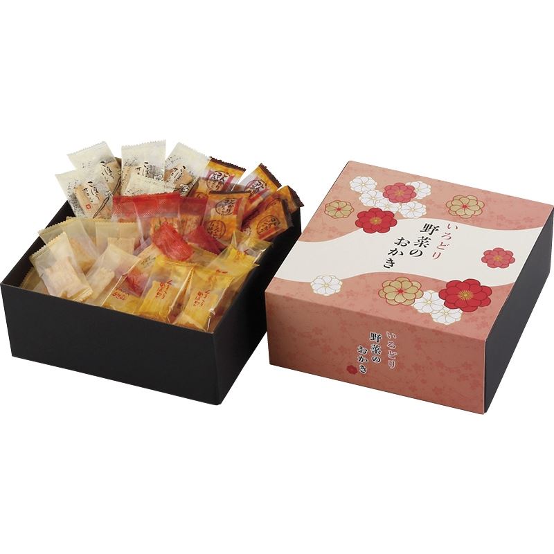 いろどり野菜のおかき 内祝い 結婚内祝い 出産内祝い 景品 結婚祝い 引き出物 香典返し クーポン配布中