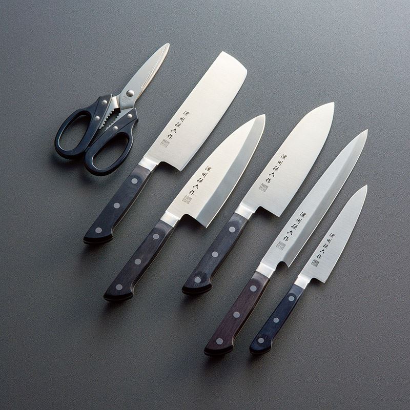 濃州孫六作 料理包丁6点セット プロフェッショナル 200G 日本製 包丁 包丁セット 内祝い 結婚内祝い 出産内祝い 新築祝い 就職祝い 結婚祝い ギフト お返し 新生活応援フェア クーポン配布中