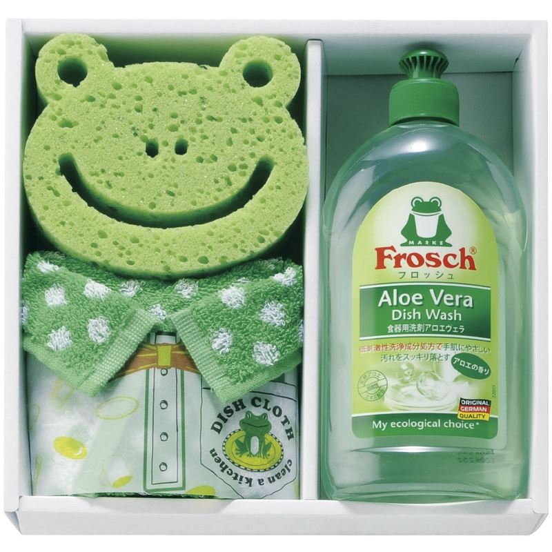 フロッシュ Frosch 食器用洗剤ギフトセット FRS-515GR 内祝い 結婚祝い 出産内祝い 引き出物 景品 おしゃれ 引越し 挨拶回り 粗品 挨拶ギフト お返し 新生活応援フェア 39ショップ買いまわり 39ショップ買い回り クーポン配布中