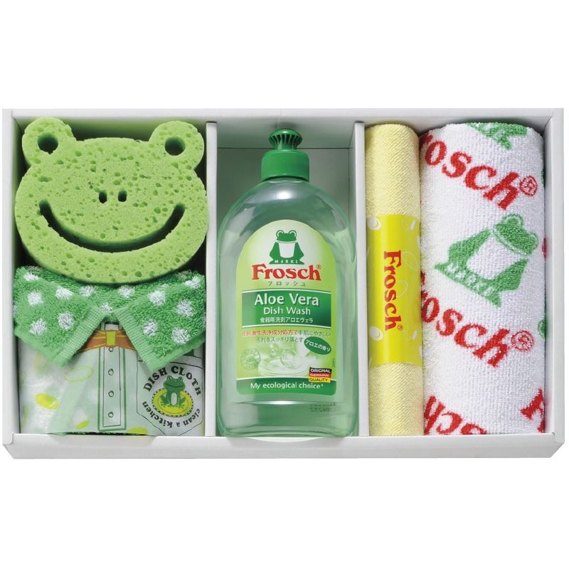 フロッシュ Frosch 食器用洗剤ギフトセット FRS-520GR 内祝い 結婚祝い 出産内祝い 引き出物 景品 おしゃれ キッチン用洗剤 アロエベラ 粗品 挨拶ギフト お返し 新生活応援フェア 39ショップ買いまわり 39ショップ買い回り クーポン配布中