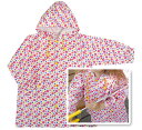 子供用レインコート イングリッシュフラワー マメールマディ ミニバッグ入り 防水加 防湿加工 花柄 内祝い 出産祝い お誕生日プレゼント クリスマスプレゼント ...