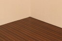 ウッドカーペット(団地)3畳 ダークブラウン 人気 おすすめ メーカー直送 谷村実業 便利 景品 プレゼント イベント 賞品 クーポン配布中
