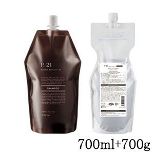 【6/1 限定全商品P2～15倍】サンコール R-21 シャンプー トリートメント 700ml+700g【詰め替え用】セット 【2024/06/01 00:00～2024/06/01 23:59】【ワンダフルデー】