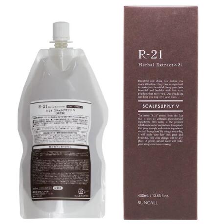 送料無料!サンコール R-21 スキャルプサプリV 400ml【詰め替え用】■