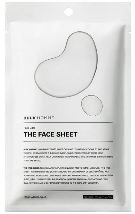 【1/1限定全商品P3〜20倍】バルクオム ザ フェイスシート 10枚 THE FACE SHEET ●【ワンダフルデー 1/1 00:00〜23:59】