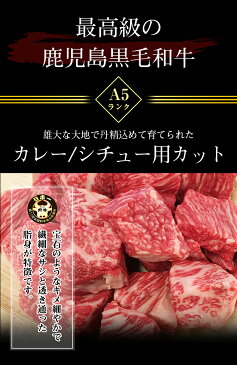 【キャッシュレス5％還元】【送料無料】特撰 鹿児島県産 黒毛和牛 A5 ランク カレー シチュー 用 カット サイコロ サイコロステーキ 500g 化粧箱入り【ギフト】【内祝い】【誕生日】【のし対応】 肉 お肉 牛肉 ギフト 卒業祝い 入学祝い プレゼント