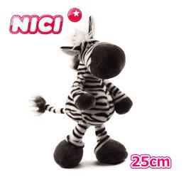 ■ラッピング無料■ NICI WFクラッシック　ゼブラ しまうま キアヌ クラシック　25cm　ぬいぐるみ ニキ 【WILD FRIENDS】　☆クリスマス プレゼント☆