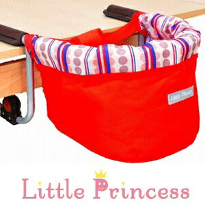 出産祝い　リトルプリンセス Little Princess テーブルチェア レッド　ベビーチェア