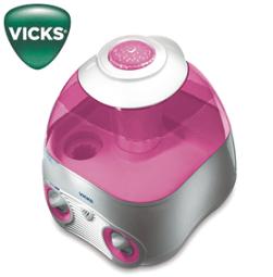 ヴィックス　V3700M　気化式加湿器 星のプロジェクター付き加湿機 ピンク　8畳用　VICKS MODEL V3700 加湿器　低消費電力