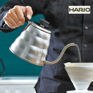 HARIO ハリオ V60 ドリップケトル・ヴォーノ VKBR - 120 - HSV 実用容量 800ml 満水容量1200ml コーヒーケトル やかん IH ガス両方対応 珈琲王コーヒーメーカー ギフト プレゼント VKBR120HSV 新生活2023 母の日 父の日 VKB-120HSVの後継型番商品