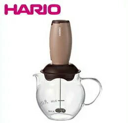 人気 HARIO ハリオ CQT-45BR ブラウン　クリーマー キュート ミルクフォーマー 　クリームを泡立て　コーヒー カプチーノ カフェラテ CQT45 コーヒーメーカー 珈琲王 プレゼント 贈り物