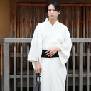 【5/24〜5/27まで最大2,000円OFFクーポン】浴衣 メンズ セット 男物高級綿浴衣3点セット「白地に縦絣」父の日ギフト 男性 男 レトロ 大人 下駄 ...