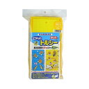 (即納) ネット付き捕虫紙 トルシーネット付 M25P 黄 10cm×23cm 害虫捕獲粘着紙 25枚 − 一色本店