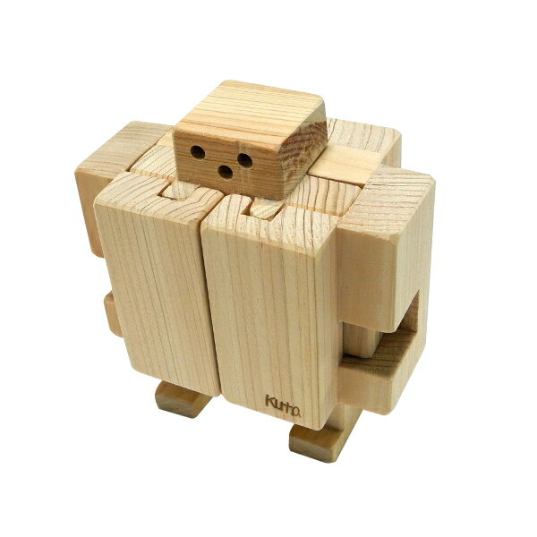 木組みパズル 合体ロボ4 GR60-H （4パーツ）− くた工房