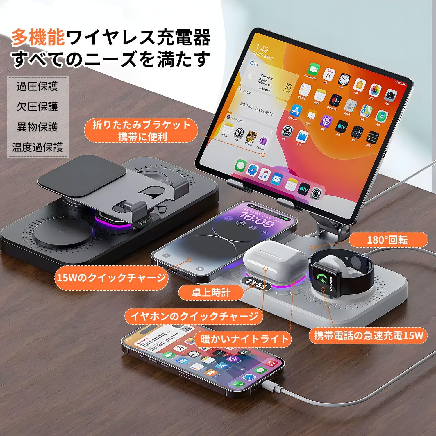 ESLUVE �磻��쥹���Ŵ� 4in1 ���Ŵ� ���ť������ ������� ��®���� �����ɥ쥹 ̵�� �֤��� �֤����� ���� ���ٹ���Ĵ����ǽ �磻��쥹���ť������ �ޤ���߼�