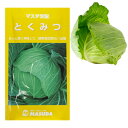 キャベツ【 とくみつ 】 種子150粒/マスダ交配
