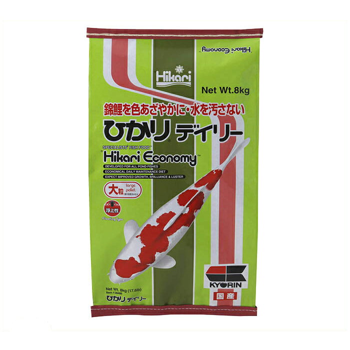 キョーリン ひかりデイリー　大粒　浮上性 8kg