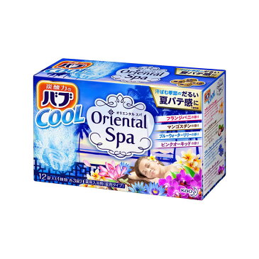 花王 バブ クール オリエンタルスパ 12錠入 12錠