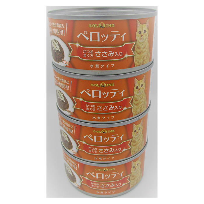 【エントリーでポイント10倍】イトウアンドカンパニーリミテッド ペロッティまぐろかつおささみ 170g×4P【2024/5/9 20時 - 5/16 1時59分】