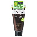 マンダム ルシード スピーディカラーリンス ダークブラウン 160G
