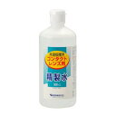 [原産国]：日本 [注意事項]：コンタクトレンズの洗浄液、保存液の調製にご使用ください [容量]：500ML [主成分]：本品はイオン交換、逆浸透又は限外ろ過などを単独あるいは組み合わせて精製した水を高温処理したもの