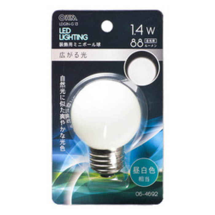 26 mm 26接口 - LED G50E26 1.4W N LDG1N-G 13