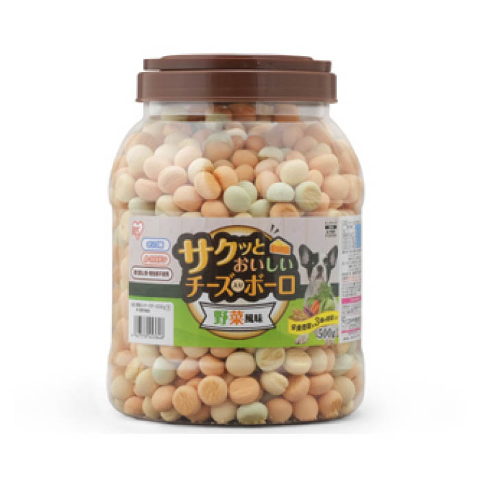 サクッとおいしいチーズ入りボーロ　野菜風味　500g P-CBV500