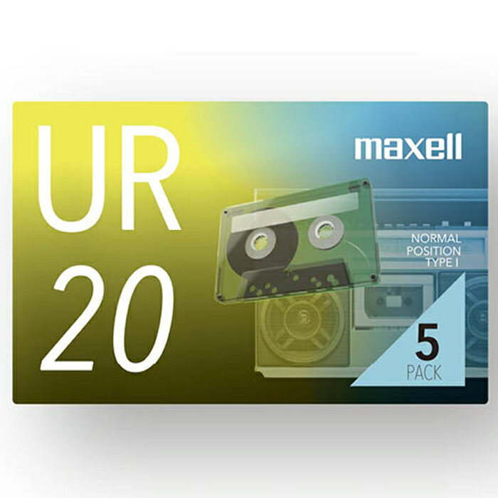 マクセル カセットテープ(20分5P) UR-2