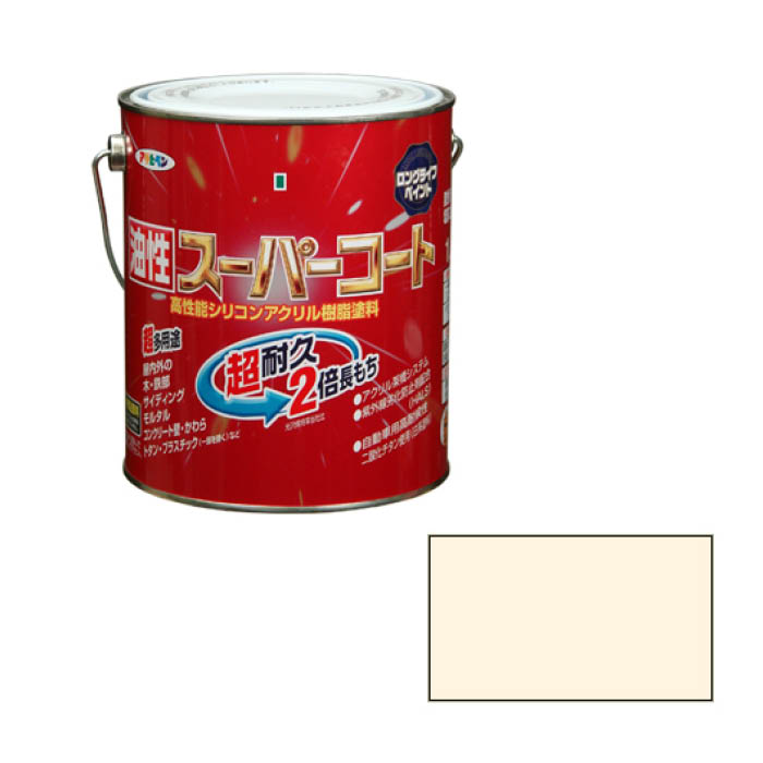 Rakuten - 油性スーパーコート 1.6L ミルキーホワイト