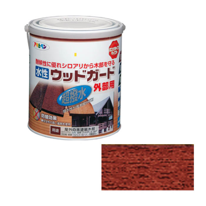 Rakuten - 水性ウッドガード 1.6L マホガニー