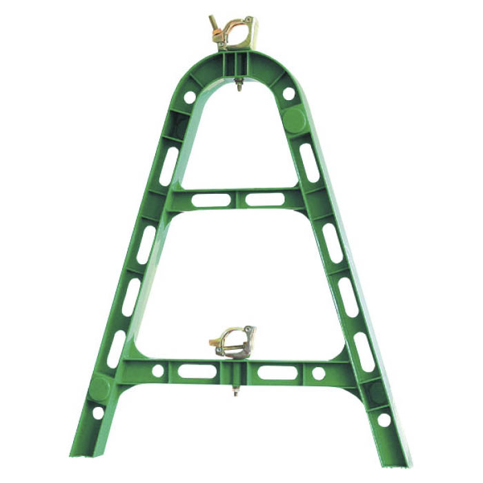 単管バリケード 樹脂緑