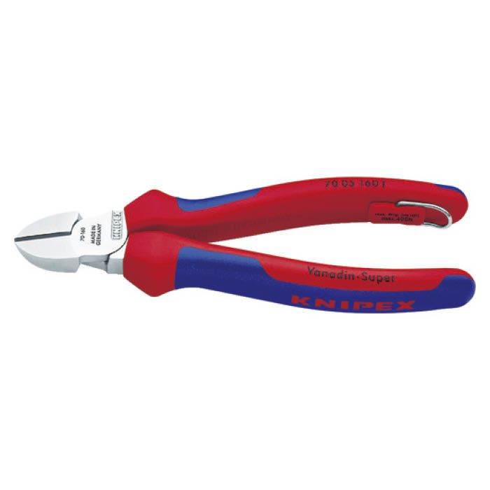 (T)KNIPEX 電工ニッパー落下防止　160mm