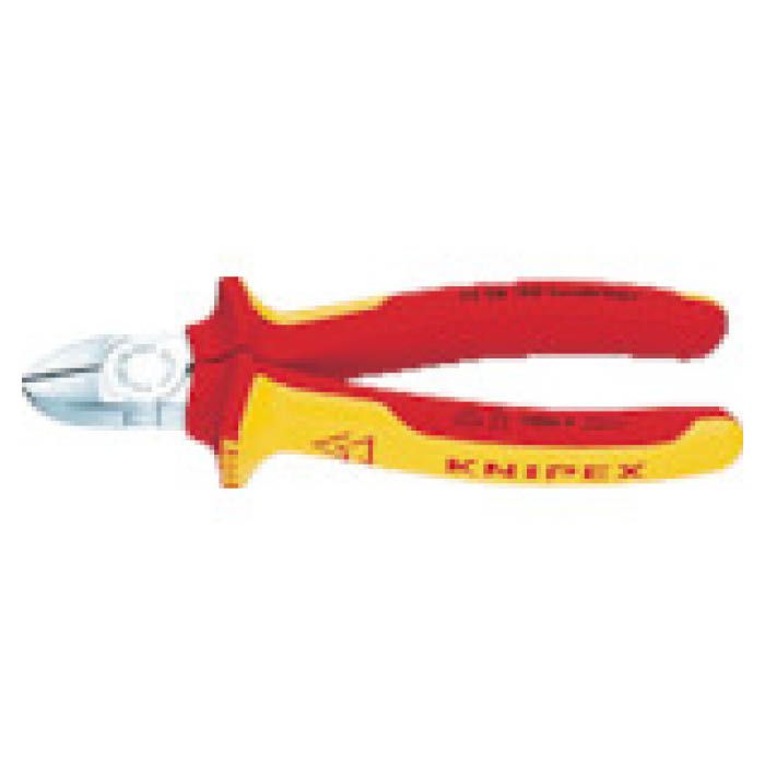 (T)KNIPEX 絶縁1000V電工ニッパー　160mm 