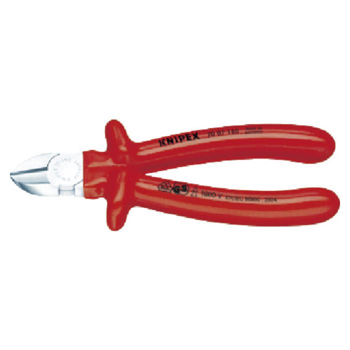 (T)KNIPEX 絶縁1000V斜ニッパー　160mm 835