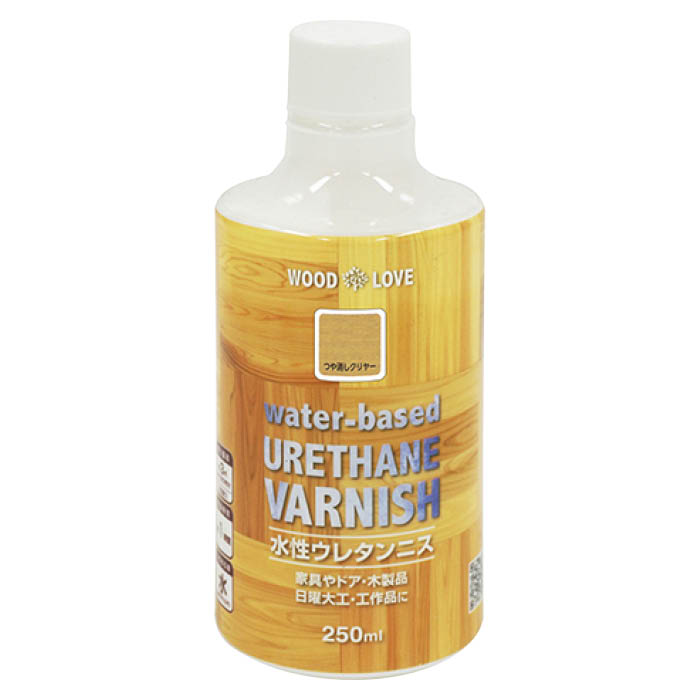 WL水性ウレタンニス 250MLツヤケシクリヤー