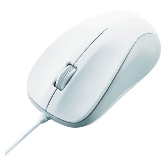 (T)エレコム USB光学式マウス(Mサイズ)ホワイト 4950381