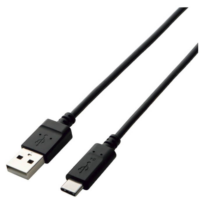 (T)エレコム USB2.0ケーブル(A-C)　1.0m