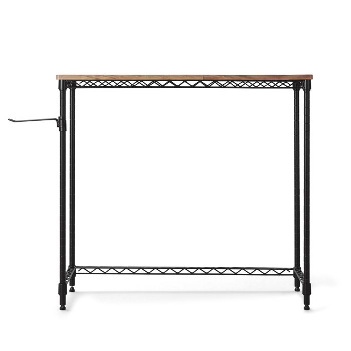 カラーメタルラックデスク CMM-D81361ブラック