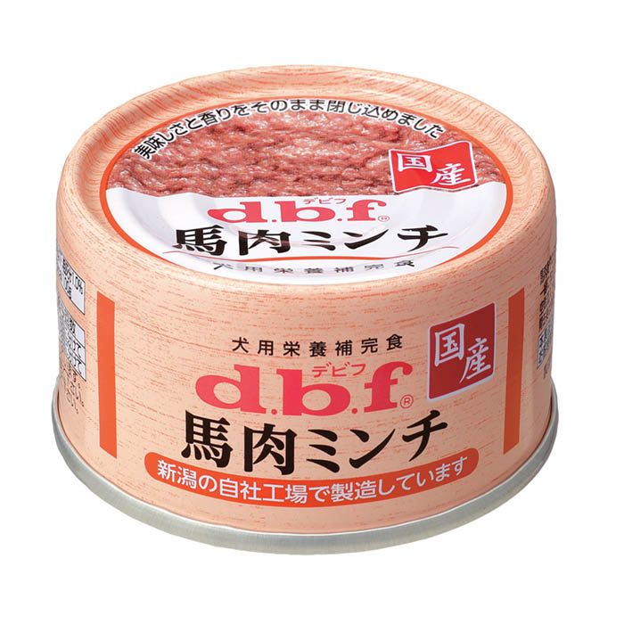 デビフペット 馬肉ミンチ 65g