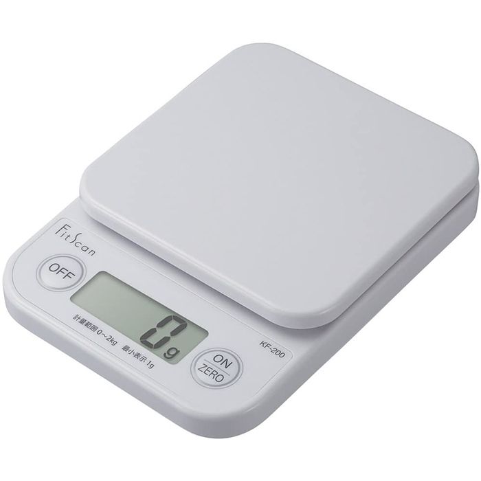 タニタ デジタル料理計2kg KF200WH