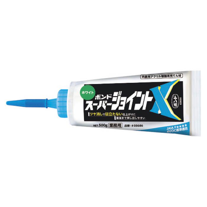 【エントリーでポイント10倍】コニシ スーパージョイントX 500g ホワイト 05686【2024/5/23 20時 - 5/27 1時59分】