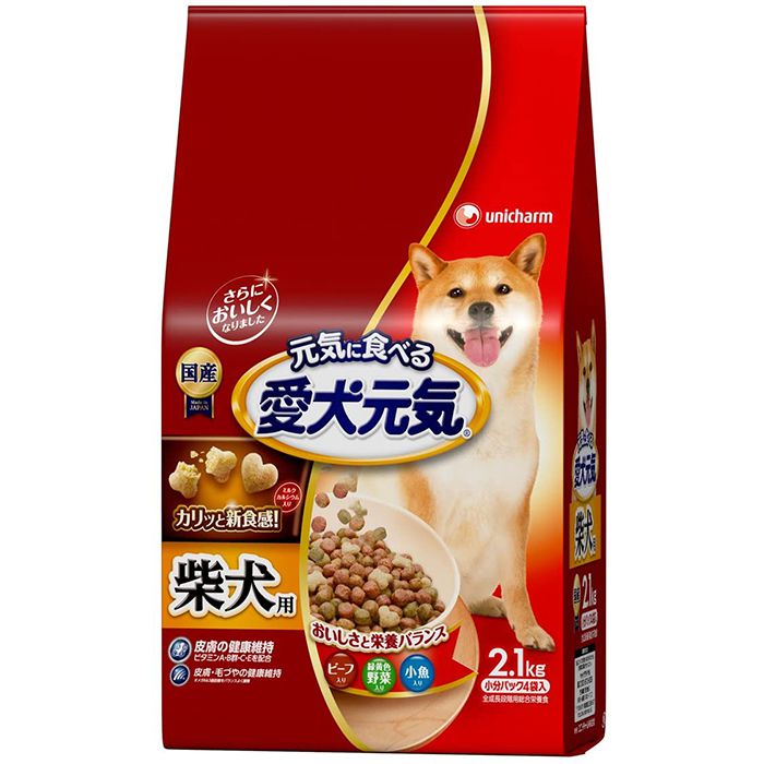 ユニ・チャーム 愛犬元気柴犬用 2.1kg