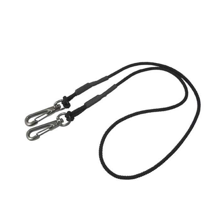 フジ矢 布製セーフティコードスリム　 FSC-1S-BK