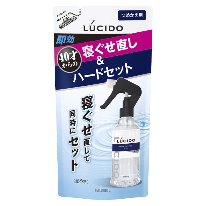 マンダム ルシード 寝ぐせ直し&スタイリングウォーター　ハードつめかえ用 230ml