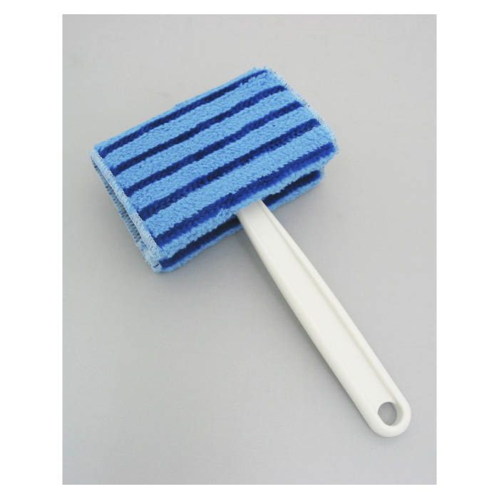 創和 水だけでピカピカ!網戸シマシマワイパー ブルー 2