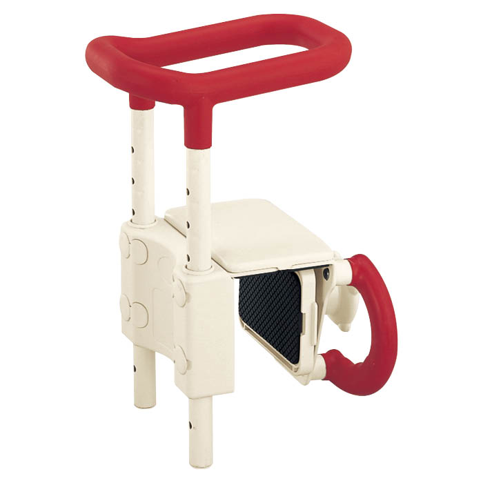 安寿 浴槽手すり UST‐130レッド